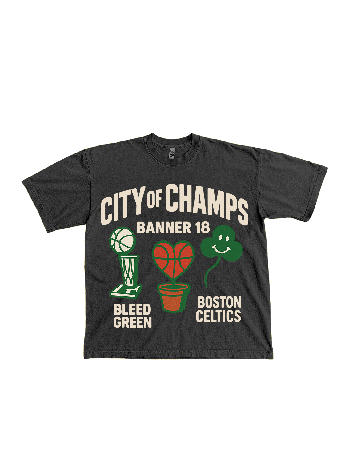 The90sDept. City of Champs Garden Flower tee
