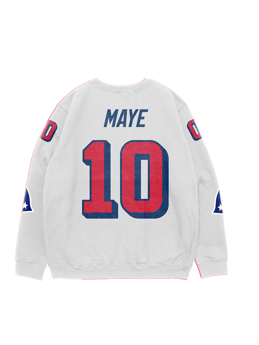 The90sDept. Throwback Maye off white Crewneck