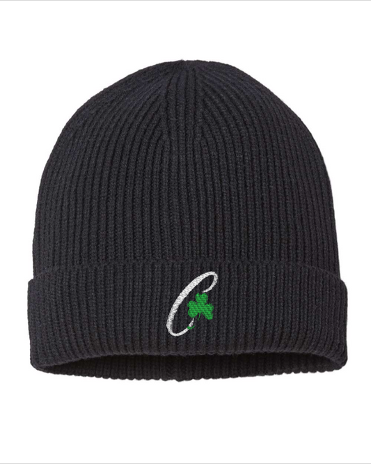 The90sDept. Clover Classic  Fine Rib Cuffed Beanie