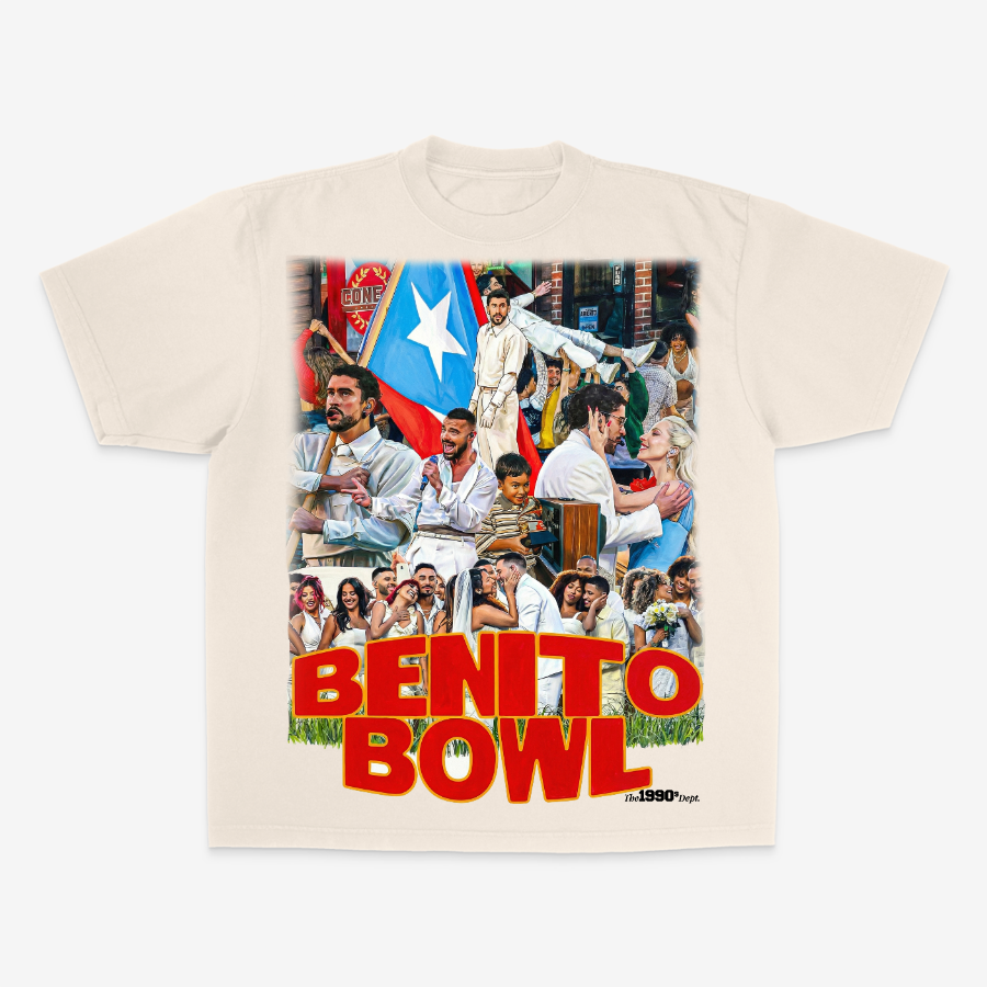 The90sDept. Benito Bowl Halftime show Tee