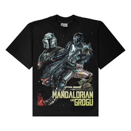 The90sDept. Mandalorian & Grogu Tee