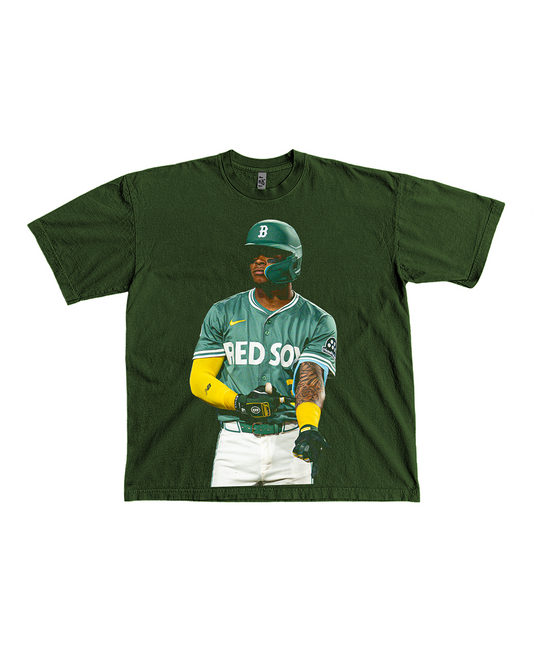 The90sDept Tremendously Locked in Tee (green monster version)