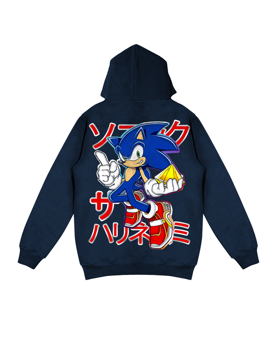 The90sDept. Sonic Dreamcast Heavyweight Garment Dyed Hoodie