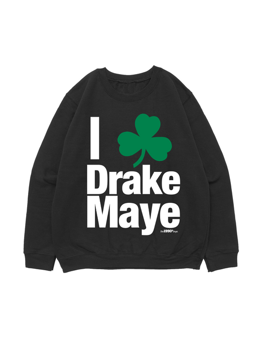 The90sDept. I Shamrock Drake Maye Crewneck
