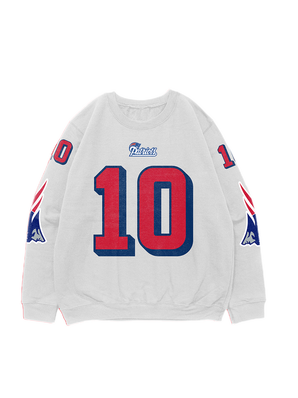 The90sDept. Throwback Maye off white Crewneck