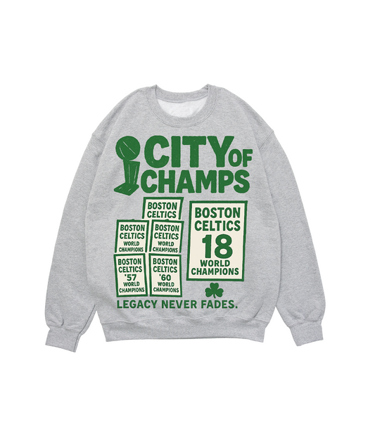 The90sDept. Banners Pullover Crew