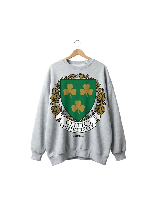 The90sDept. Celtic University Crewneck