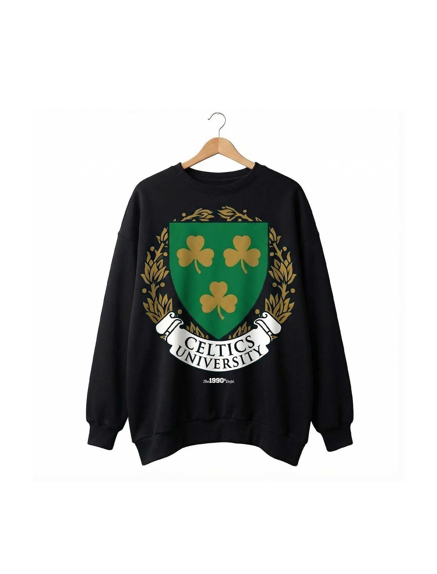 The90sDept. Celtic University Crewneck