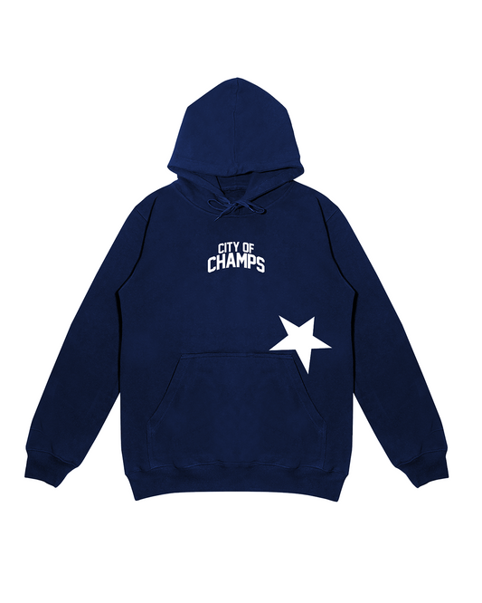 The90sDept. Pats Raised Stars Hoodie