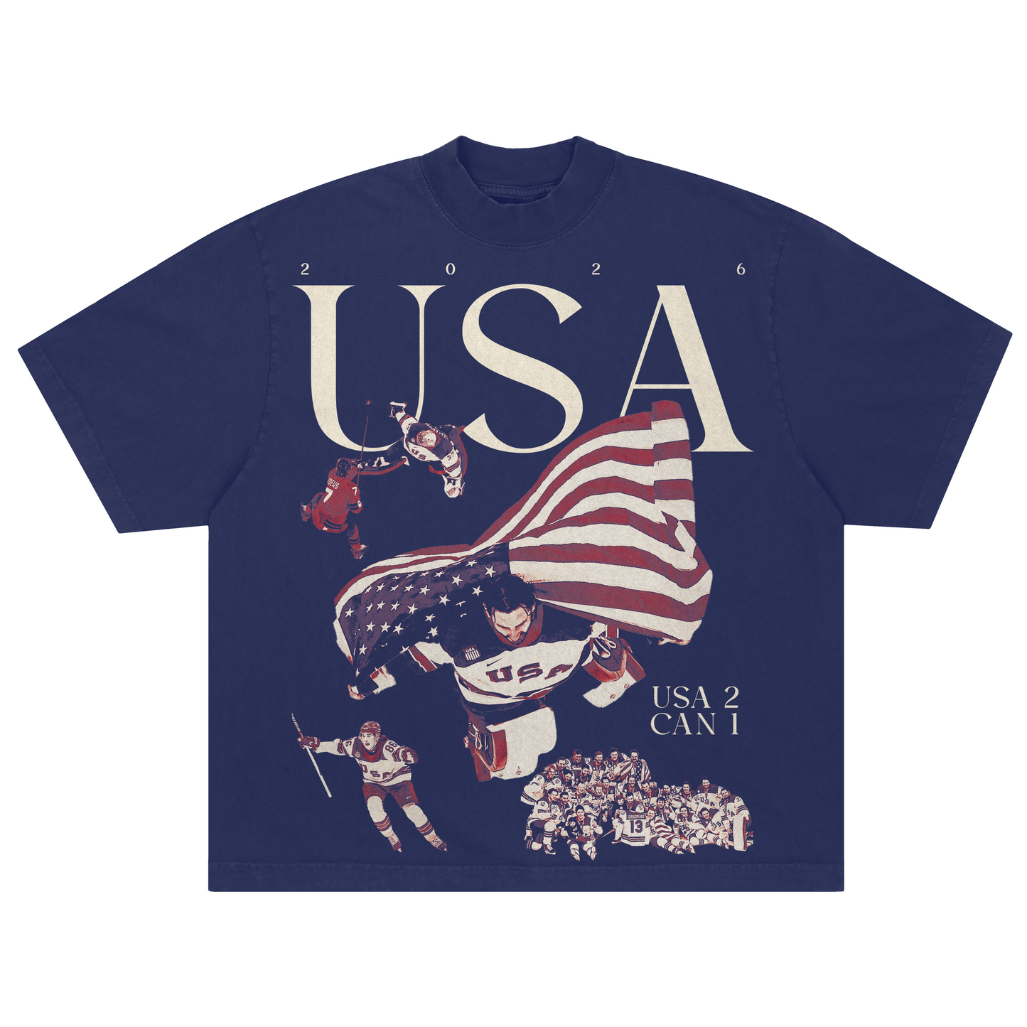 The90sDept. TEAM USA Hockey Victory Tee